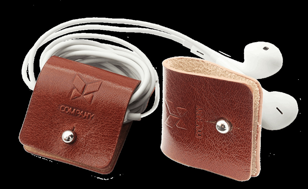 Logo trade business gifts image of: Earphone organizer 873067