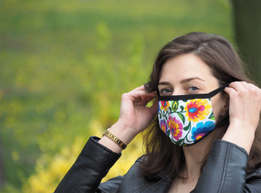 Logo trade promotional giveaways picture of: MARS cotton mask (size M) 1379165