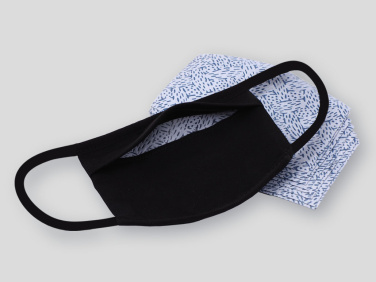 Logotrade business gift image of: MARS PRO cotton mask (size M) with pocket and HEPA filter 1380165