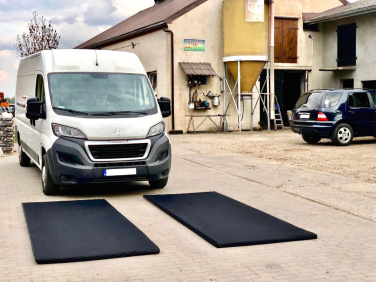 Logotrade promotional gift image of: Transit disinfection mat  120x200x4cm 1368087