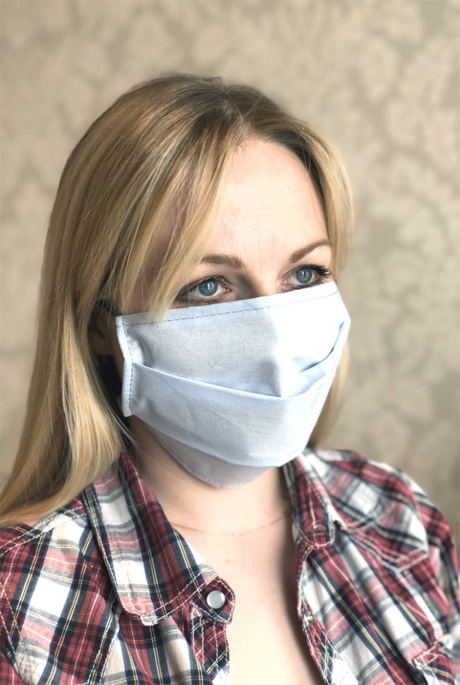 Logo trade corporate gifts picture of: PEGASUS cotton face mask 1388165