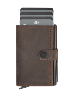 Logo trade advertising product photo of: RFID wallet - Hunter Leather 2109284