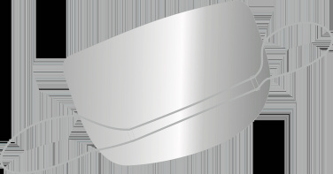 Logo trade promotional giveaway photo of: ATENA clear face shield-mask for mouth and nose 1461162