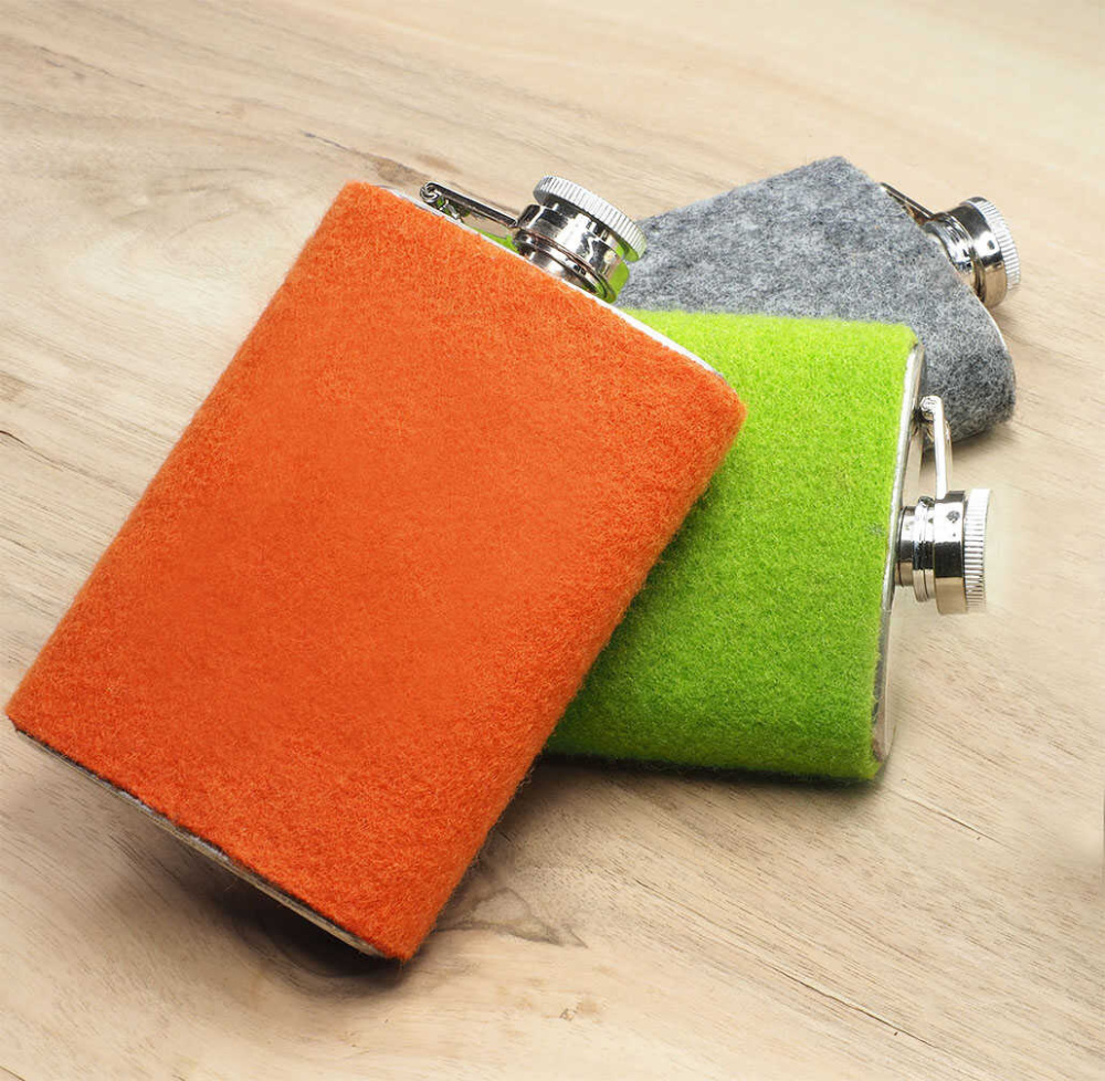 Logo trade promotional items picture of: Hip flask 426139