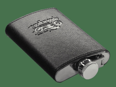 Logo trade promotional merchandise image of: Hip flask 426113