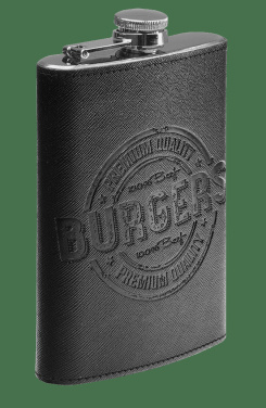 Logo trade promotional giveaways picture of: Hip flask 425113