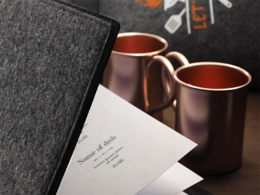 Logo trade promotional items picture of: Menu cover Ambiente 1643246