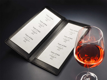 Logo trade promotional merchandise picture of: Menu cover 1062270