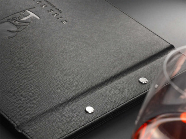 Logo trade promotional giveaways picture of: Menu cover 1083270