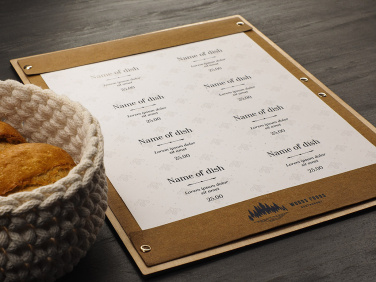 Logo trade business gift photo of: Menu pad 1668121