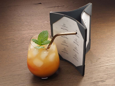 Logo trade advertising products image of: Promo menu 1600094