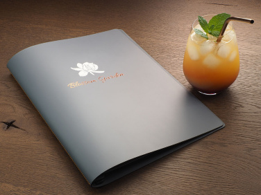 Logo trade business gift photo of: Menu cover 1596094