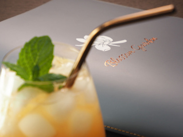 Logo trade corporate gifts image of: Menu cover 1596094