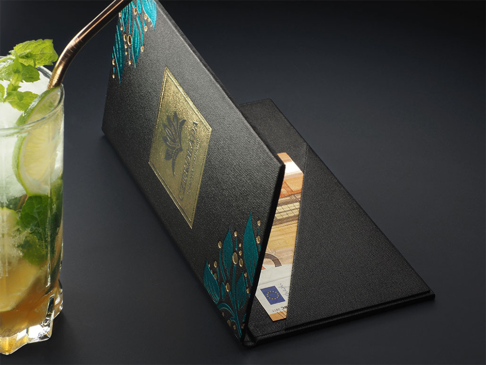 Logo trade promotional merchandise picture of: Bill holder 1683280