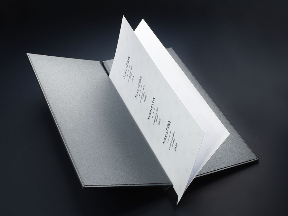 Logo trade promotional products picture of: Menu cover 1680280