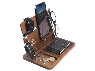 Logo trade corporate gifts picture of: Wooden organiser 2016121