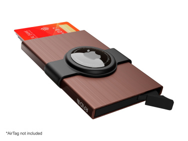 Logotrade advertising product image of: RFID credit card case with holder for AirTag 2163155
