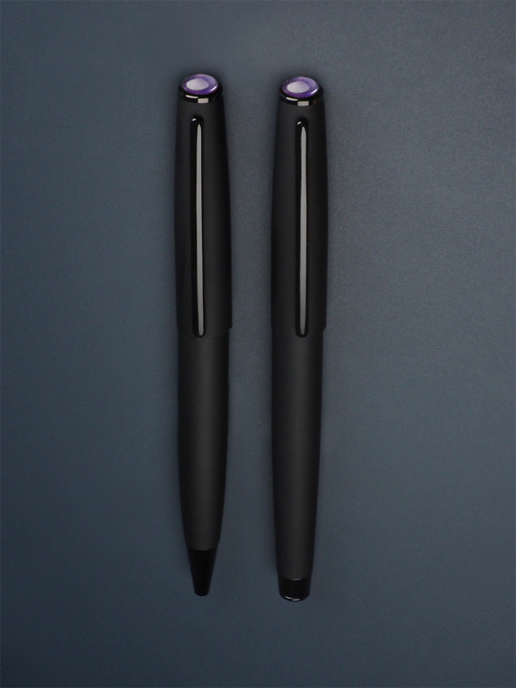 Logo trade advertising products picture of: Amethyst Pen set  1288036