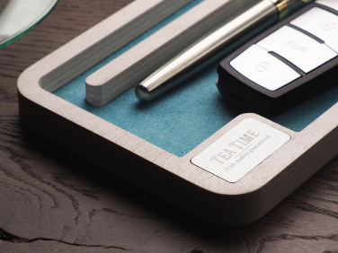 Logo trade business gifts image of: Wooden desk organiser 1818121