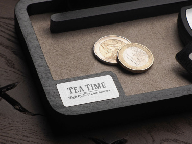 Logo trade promotional products image of: Wooden desk organiser 1818121