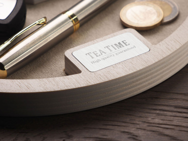 Logotrade promotional giveaway image of: Wooden desk organiser 1817121