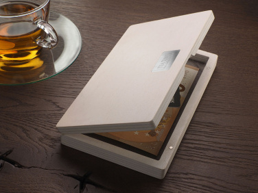 Logotrade promotional merchandise picture of: Wooden bill box 1816121