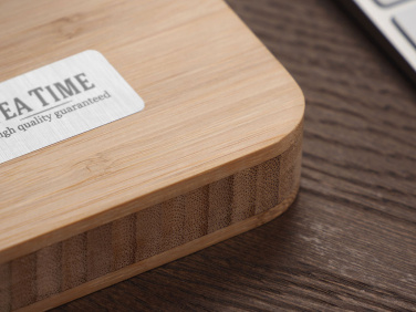 Logo trade promotional gifts image of: Wooden telephone stand 1848292