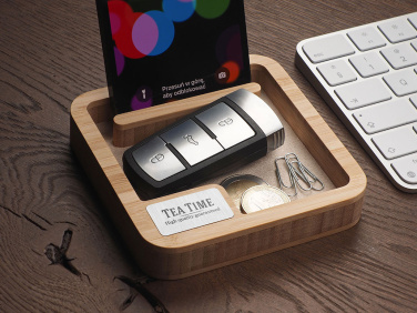 Logotrade advertising product picture of: Wooden desk organiser 1846292