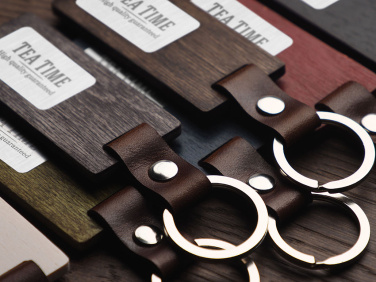 Logotrade promotional product image of: Wooden keyring 1853121