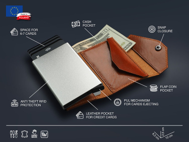 Logotrade promotional gift image of: RFID wallet 1931141