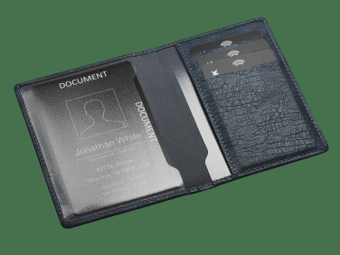 Logo trade business gifts image of: Document wallet 889328