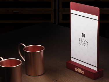 Logo trade promotional item photo of: Promo menu 1867121