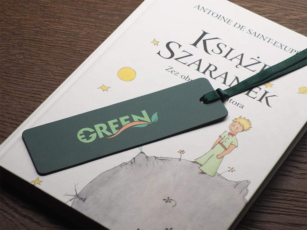 Logo trade promotional merchandise image of: Bookmark 2036094
