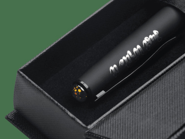 Logo trade promotional product photo of: Ball pen with AMBER stone 2070036