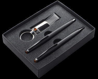 Logo trade promotional giveaways picture of: Amber set 1331036