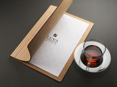 Logo trade promotional giveaways image of: Menu cover Ambiente 1178145