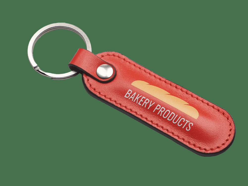 Logo trade business gift photo of: Keyring 2085131