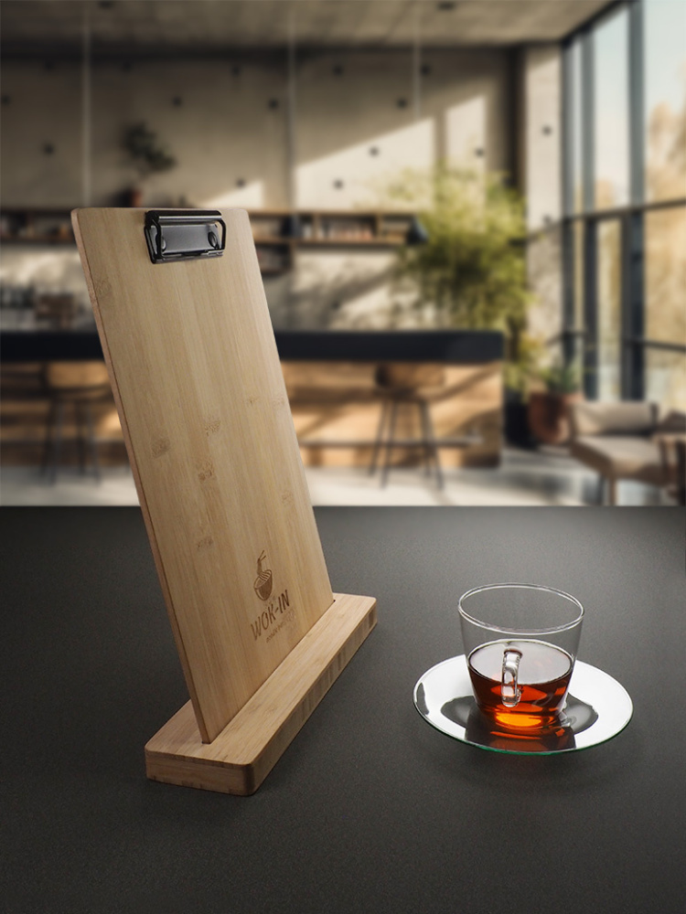 Logo trade promotional items picture of: Clipboard with stand 2088292