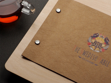 Logo trade business gifts image of: Menu cover 1211121