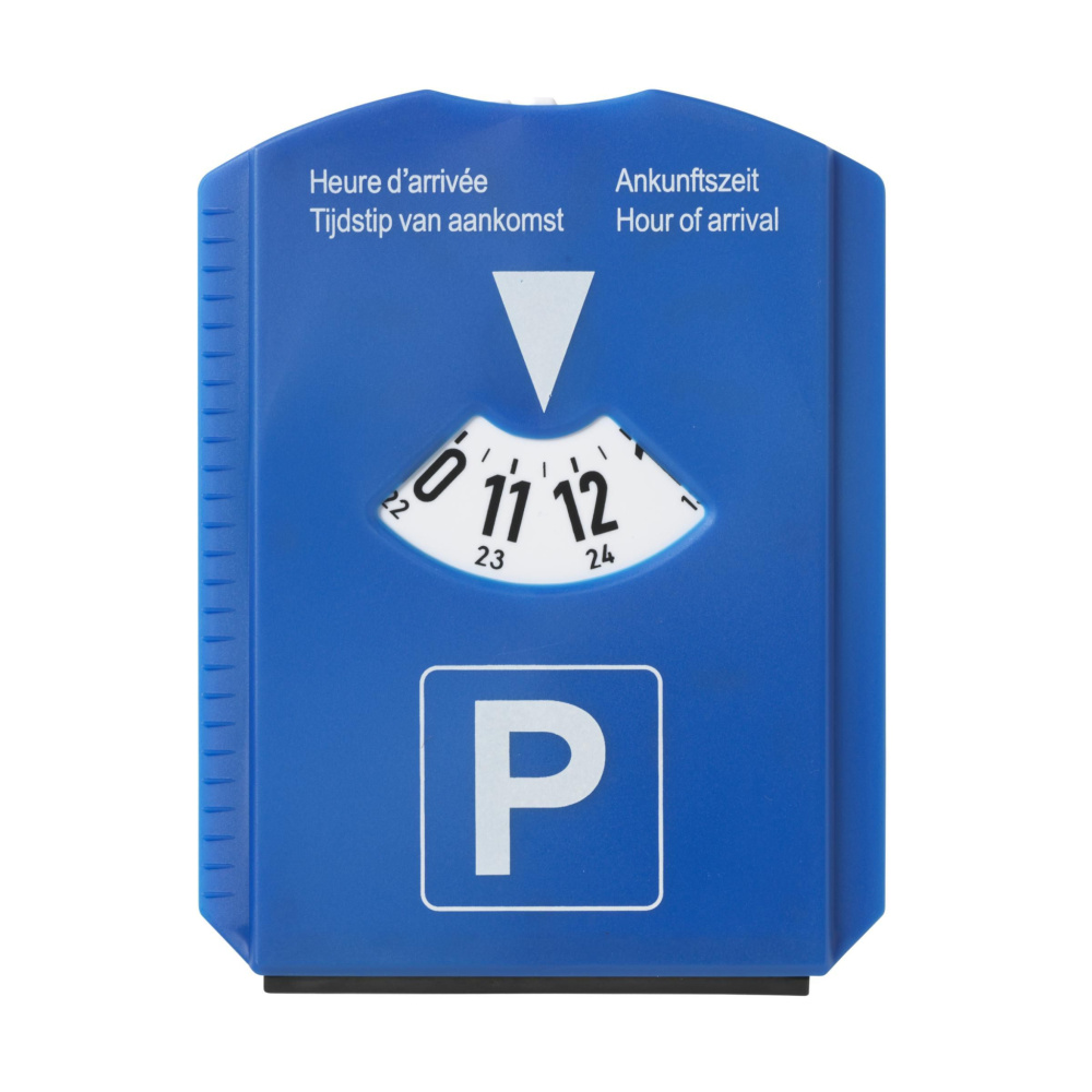 Logo trade corporate gifts image of: EuroNormSpecial parking disk