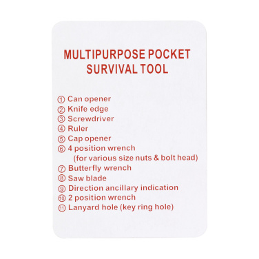 Logo trade promotional merchandise image of: SmartTool multitool