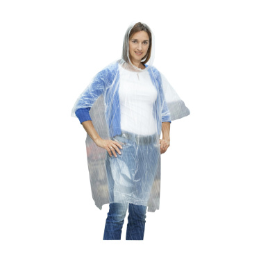 Logo trade advertising products picture of: Clear poncho/raincoat
