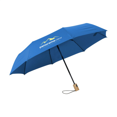 Logotrade promotional gift image of: Michigan foldable RCS RPET umbrella 21 inch
