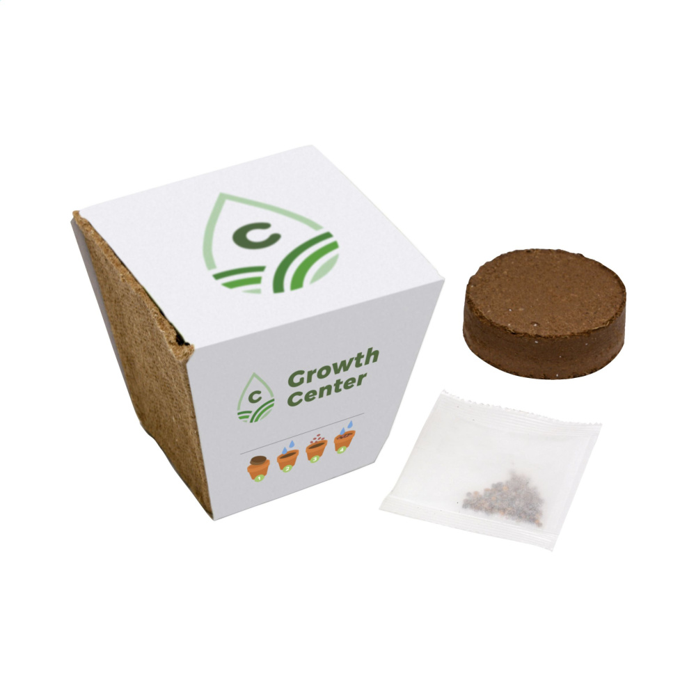 Logo trade promotional giveaways picture of: Flowermix Wood Fibers