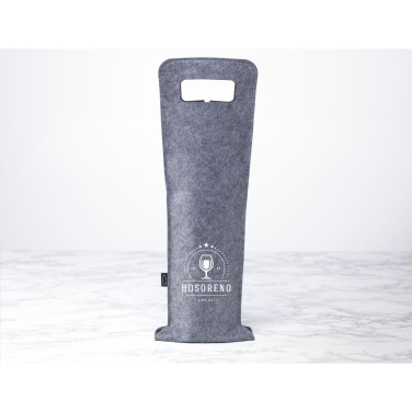 Logotrade promotional gift image of: Wine Bag-to-Give GRS RPET