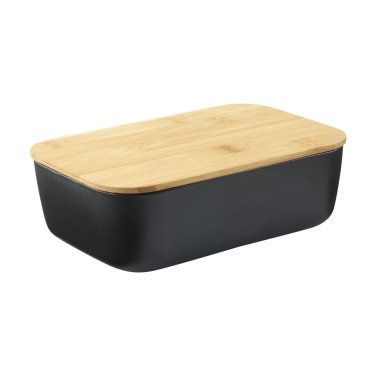 Logotrade promotional giveaway image of: Midori Bamboo Lunchbox
