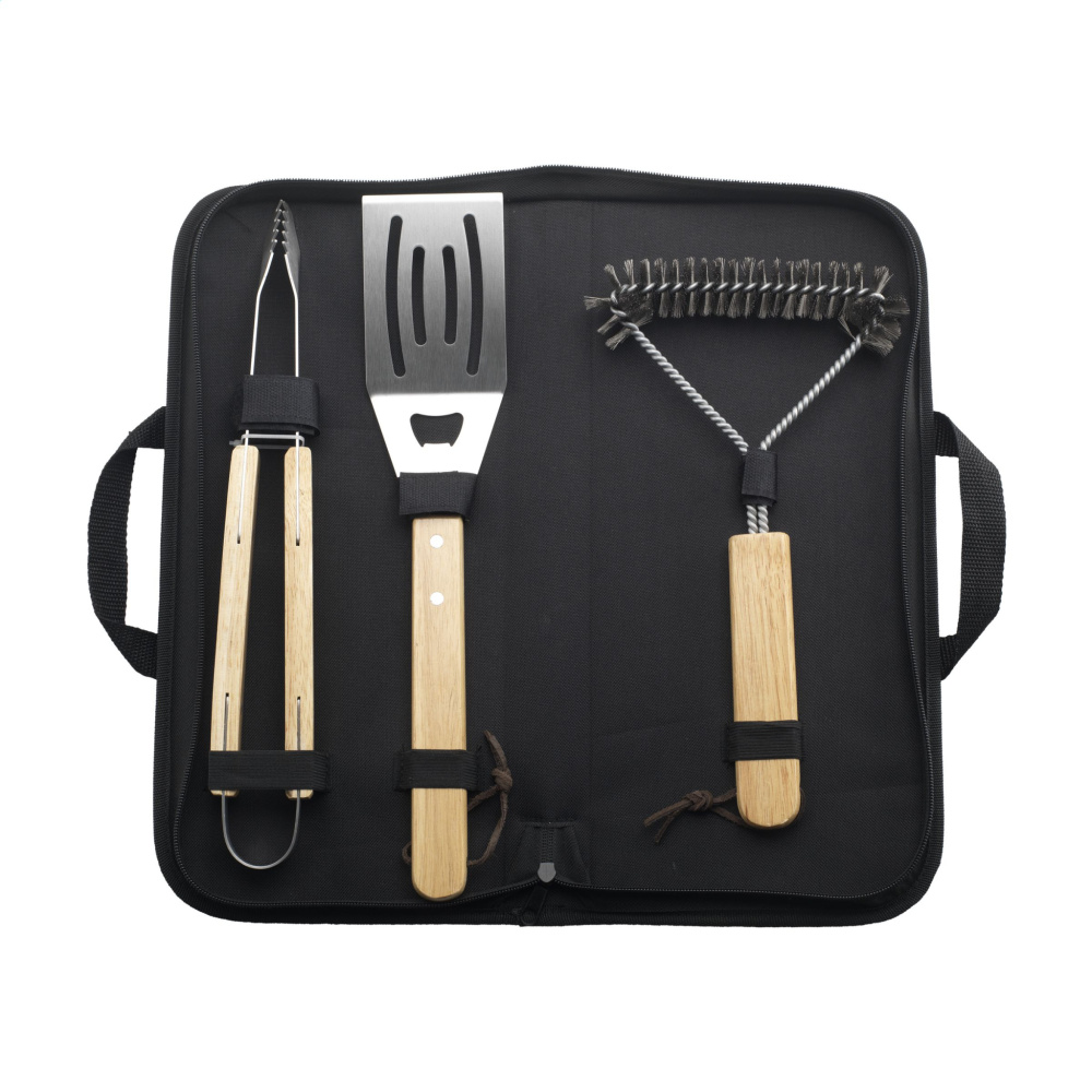 Logo trade promotional gift photo of: Verano BBQ-set barbecue set