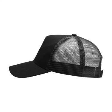 Logo trade corporate gifts picture of: Trucker Recycled Cotton cap