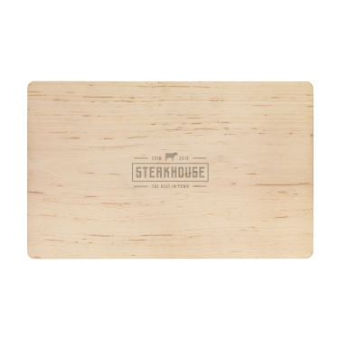Logo trade promotional items image of: Alder Wood Cutting Board