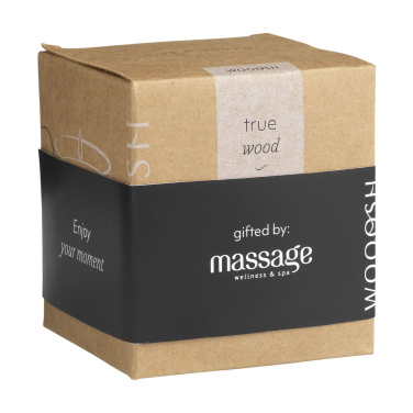 Logo trade promotional giveaway photo of: Wooosh Scented Candle True Wood